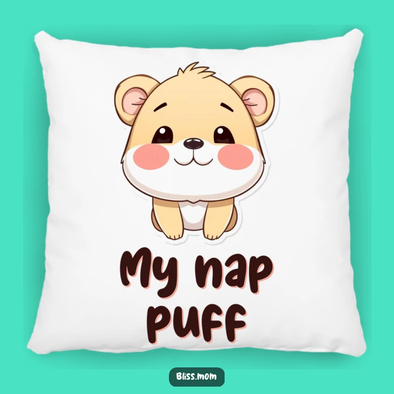 Comfy Funny Puffed Cheeks Animal Pillow: Hugs of Happiness, Ideal Funny Gift