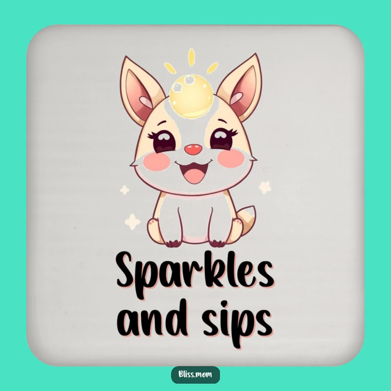 Funny Animal Coaster: Protect Surfaces with a Joyful Orb-Bouncing Creature