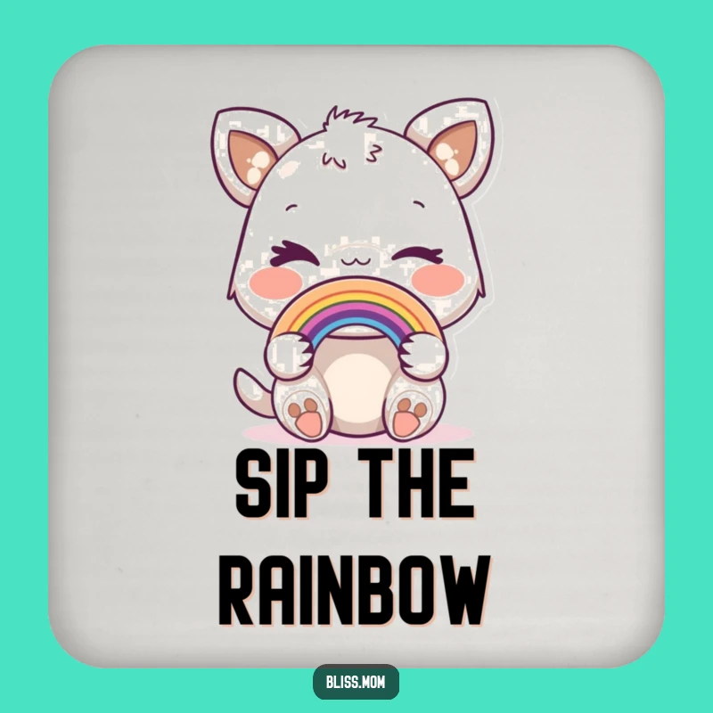 Funny Winking Animal Coaster: Add Playful Magic to Your Table