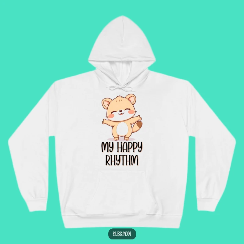 Cozy Funny Happy Dance Animal Hoodie: Dance in Comfort, Ultimate Funny Gift