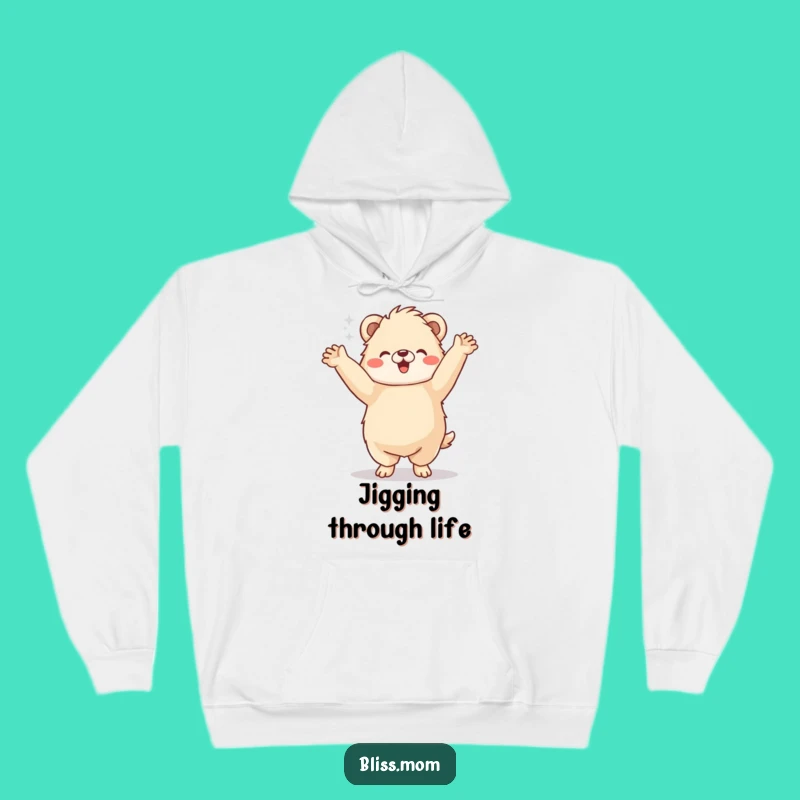 Funny Jigging Animal Hoodie: Cozy Up and Dance Hilariously