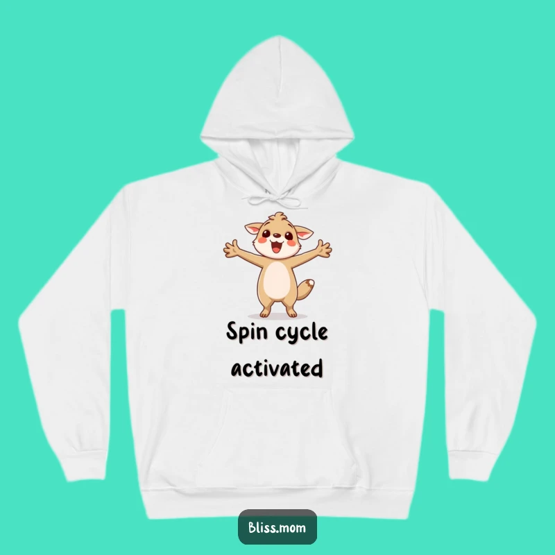 Cozy Funny Twirling Animal Hoodie: Spread Happiness, The Ultimate Funny Gift