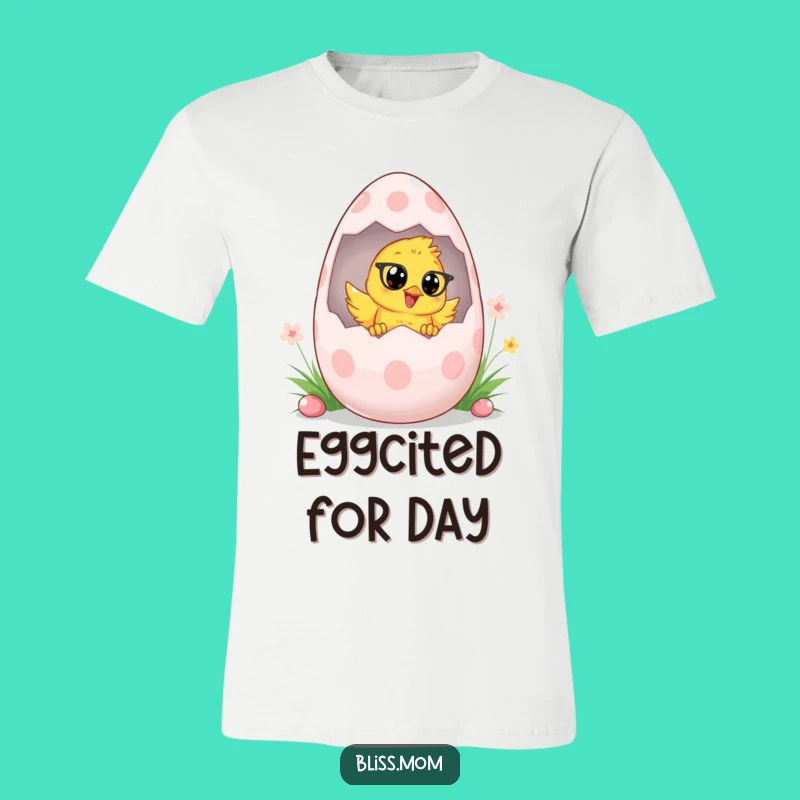 Funny Chick Mom Easter T-Shirt - Springtime Peek-a-Boo Fun!