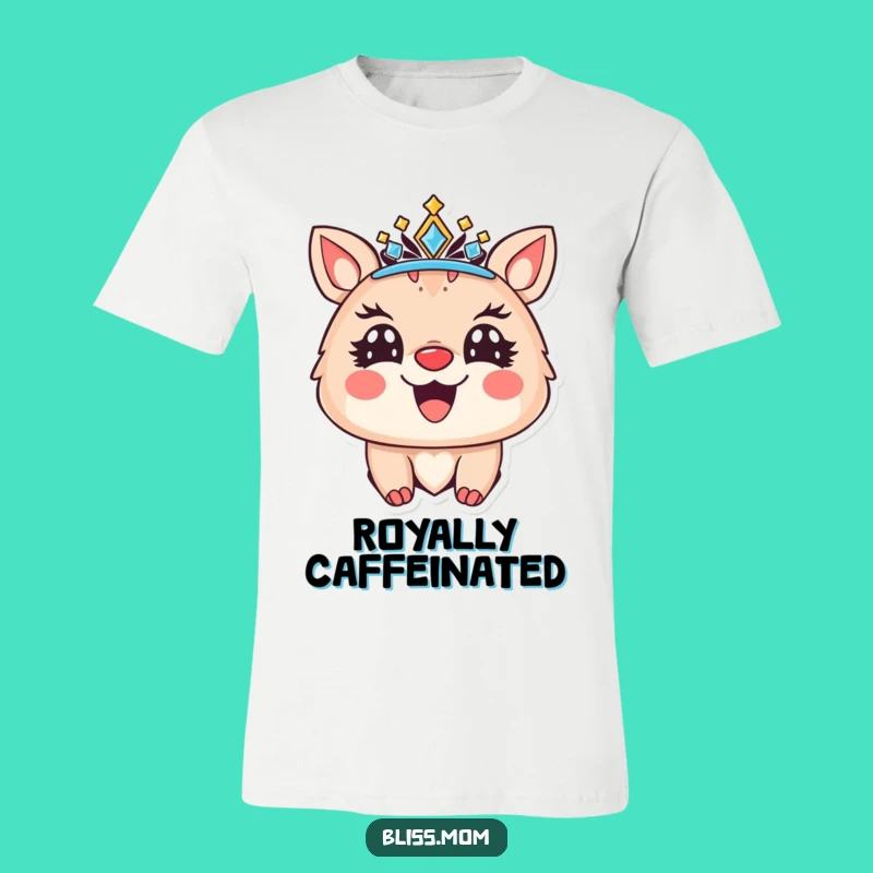 Funny Crowned Animal T-Shirt - Majestic and Funny Gift for Celebrations