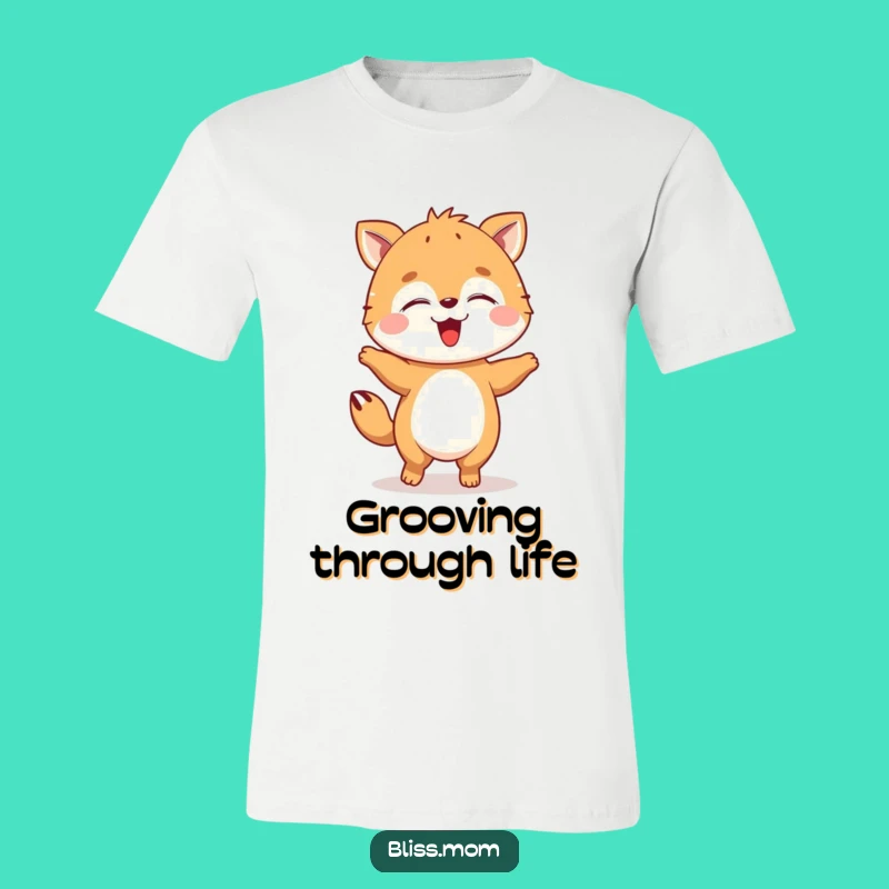 Funny Grooving Animal Dance T-Shirt, Wear Your Happiness Out Loud