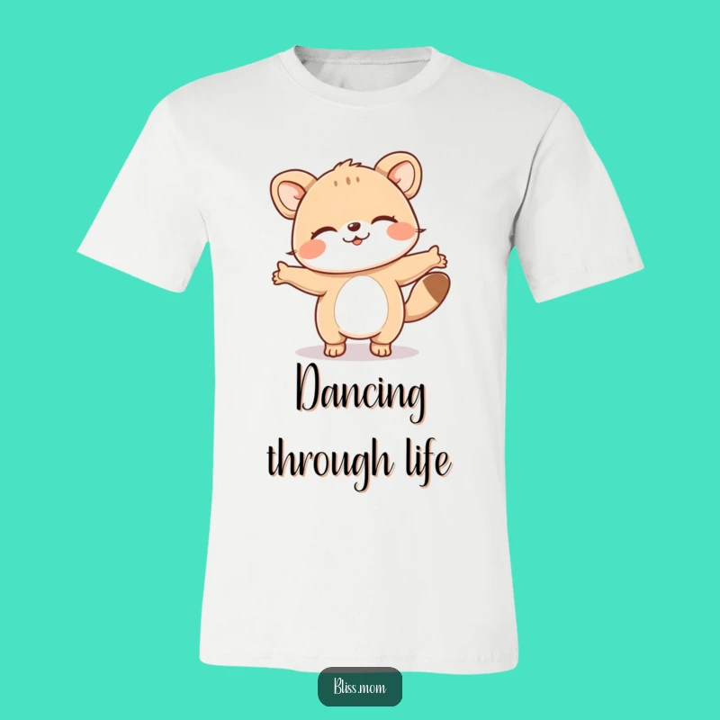 Funny Happy Dance Animal T-Shirt: Spread Joy, Wear Happiness, Amazing Funny Gift