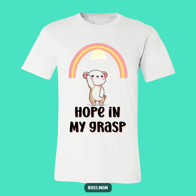 Funny Rainbow Reach Animal T-Shirt: Dream Big, Wear Hope, Amazing Funny Gift