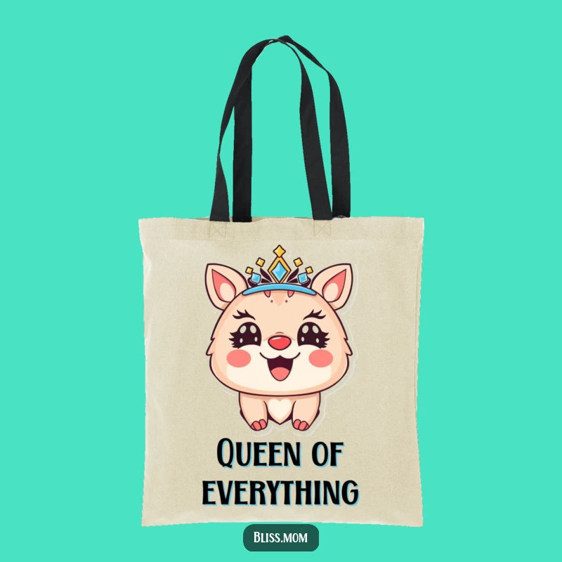Funny Royal Animal Tote Bag - Stylish Funny Gift for Everyday Royalty